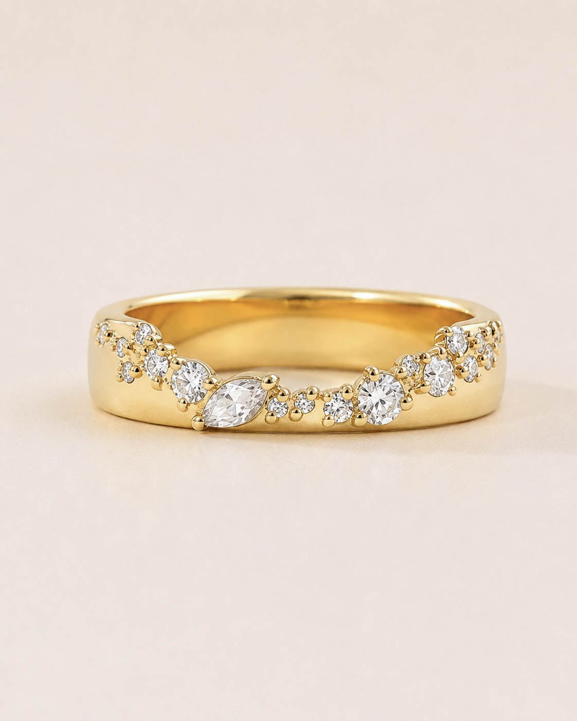 ANELLO CRACKED BAND - MARHAI