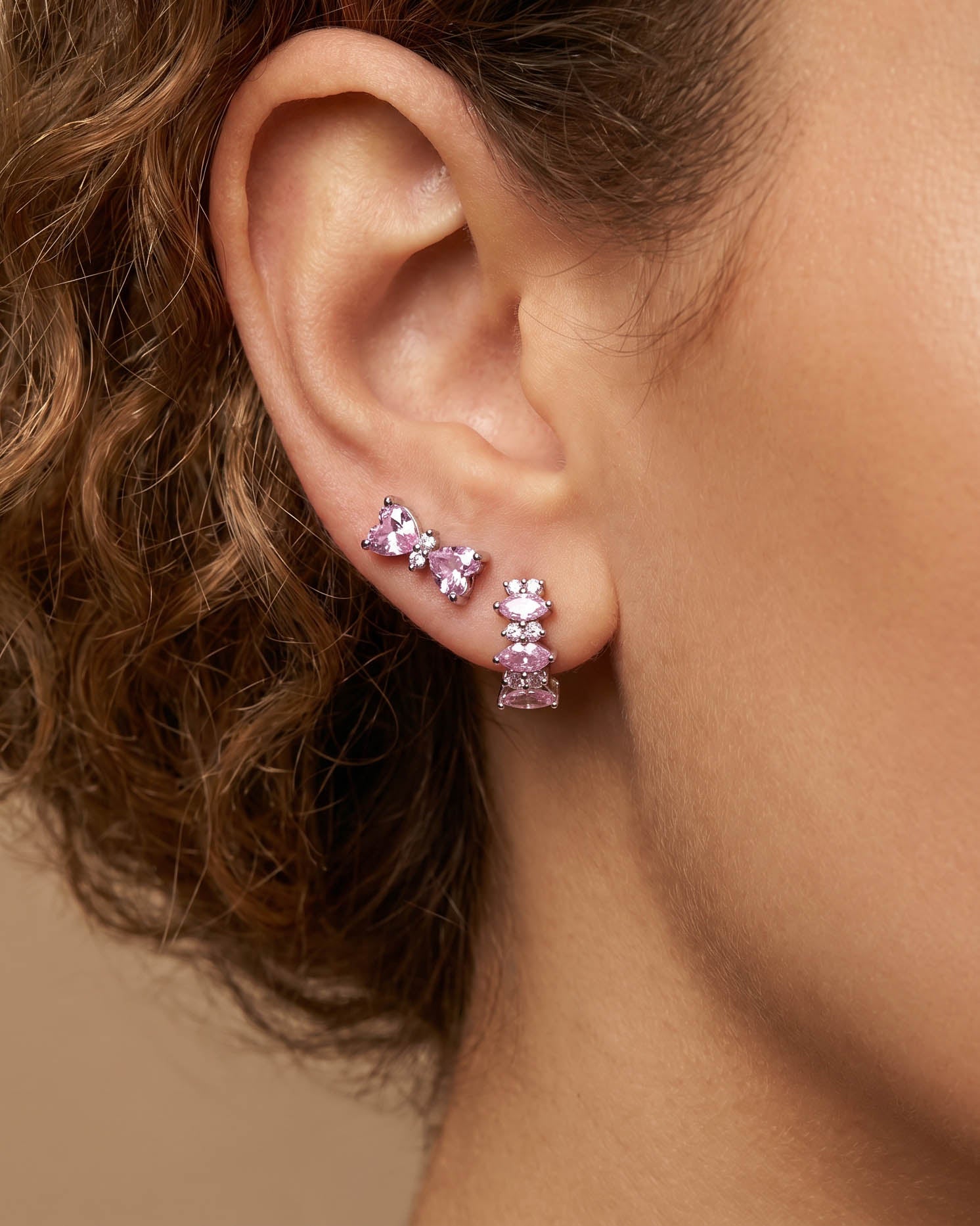 LIMITED EDITION - CRYSTAL ROSE BOW - MARHAI