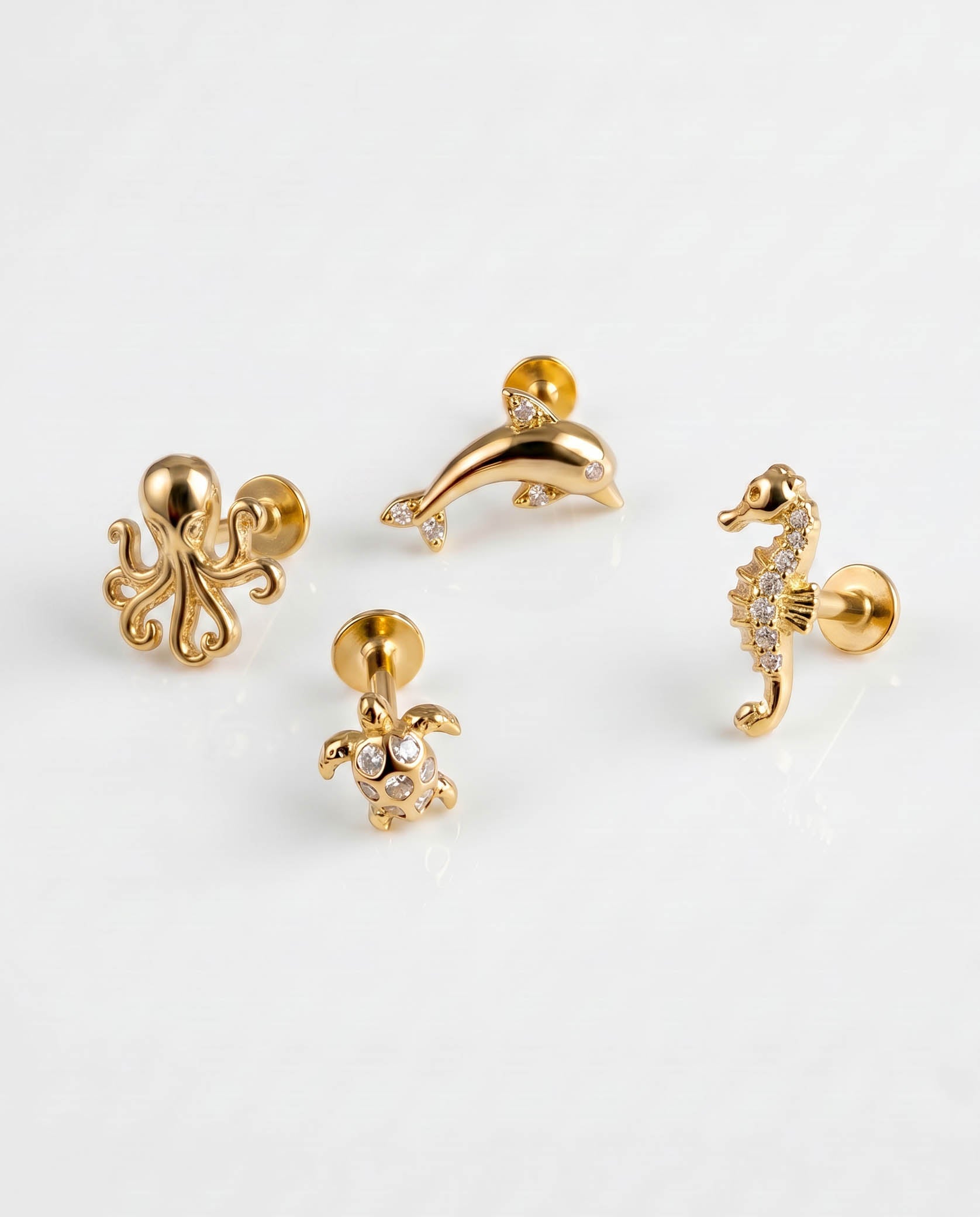 SUMMER EDITION - OCEAN STUD N°4 - MARHAI