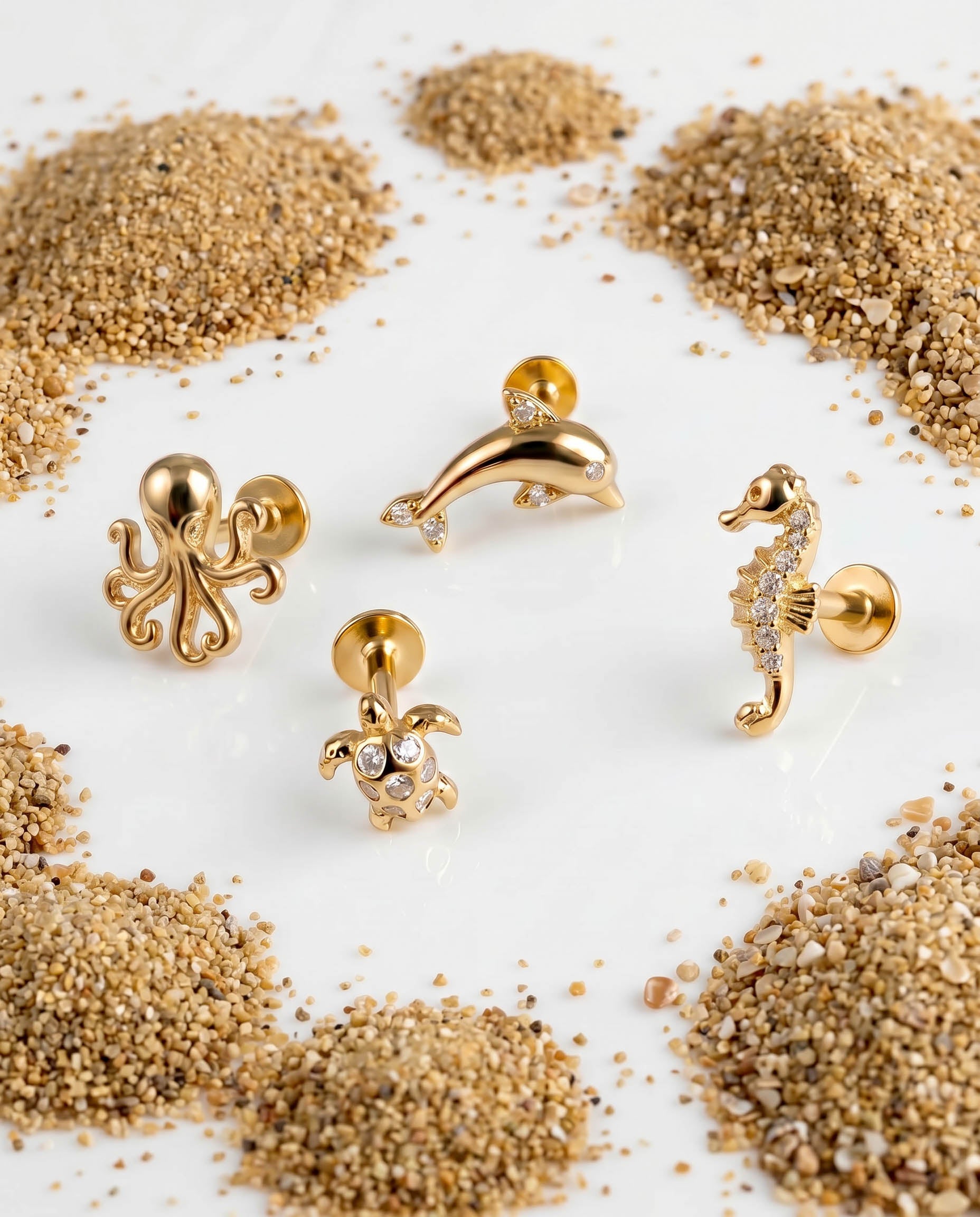 SUMMER EDITION - OCEAN STUD N°4 - MARHAI